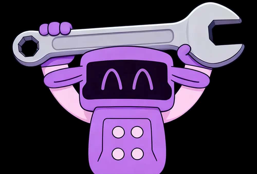 Laura Holding a tool