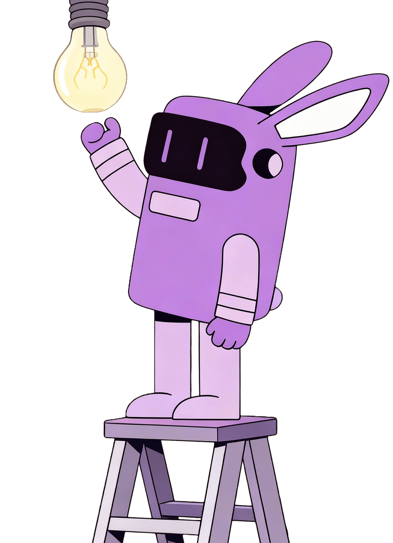 Dirk Changing Lightbulb