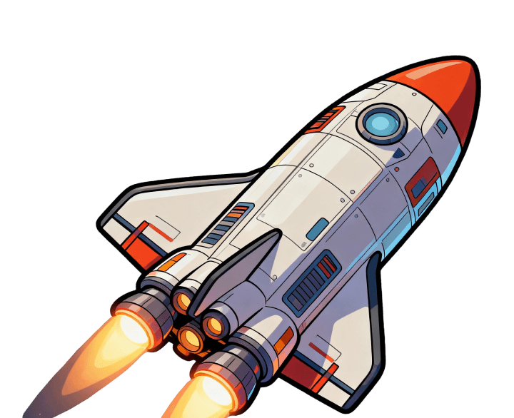 Lift off rocket